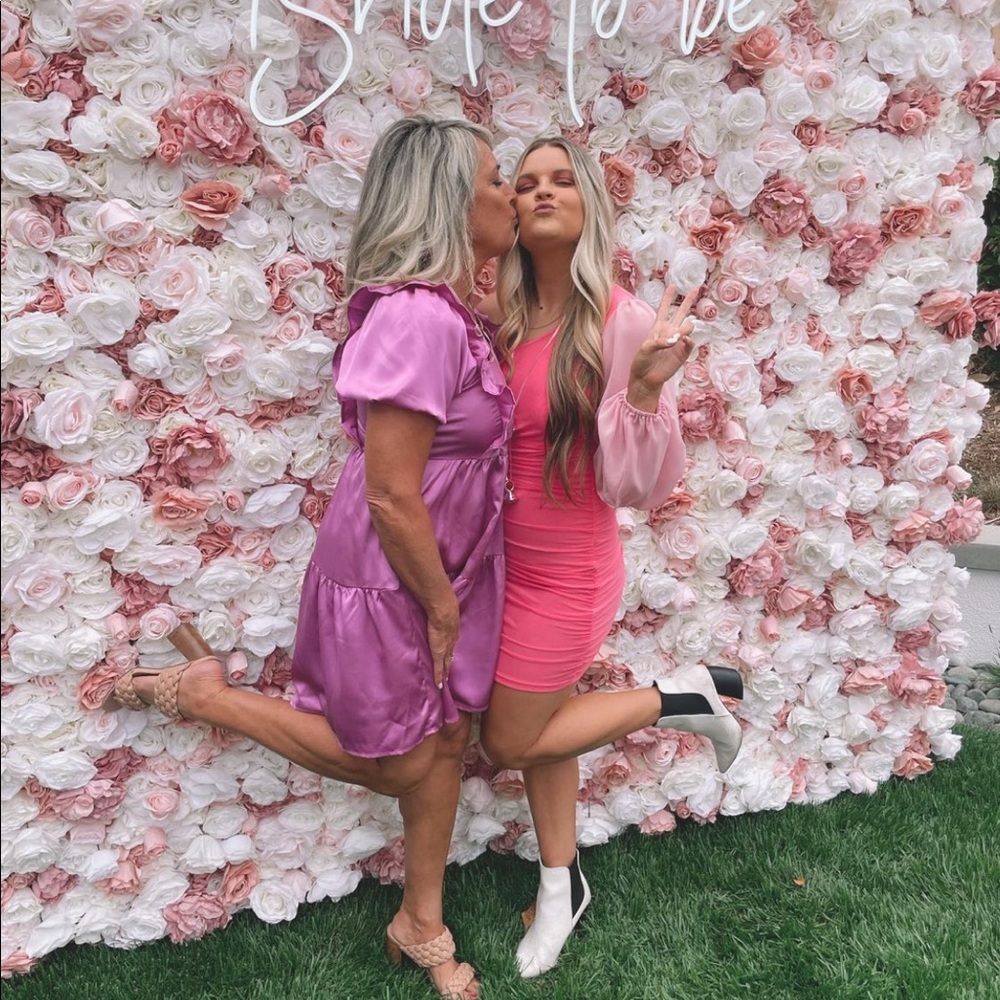 Pink dress!